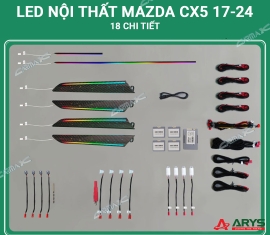 LED NỘI THẤT MAZDA CX5 2017-2024 (18 chi tiết)