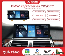 MÀN HÌNH ANDROID BMW X5/X6 Series CIC/CCC (2007-2009 / 2011-2013)