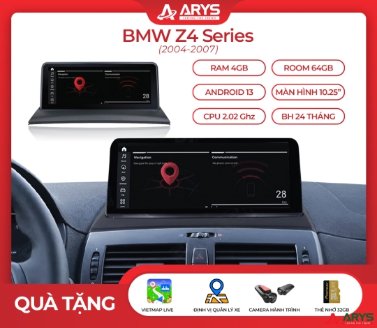 MÀN HÌNH ANDROID BWM Z4 Series (2004-2007)