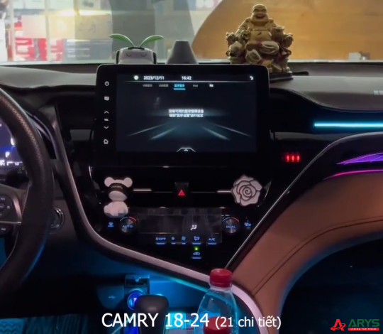 LED NỘI THẤT TOYOTA CAMRY 2018-2024 (21 chi tiết)
