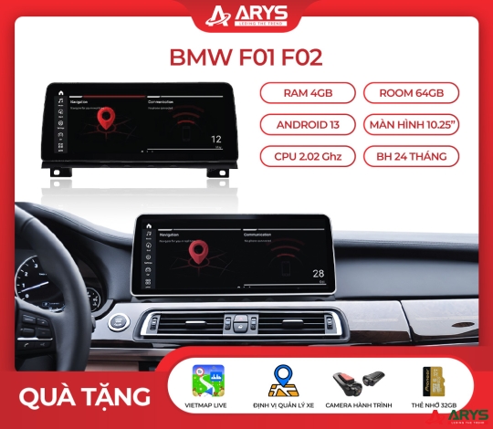 MÀN HÌNH ANDROID BMW F01 F02