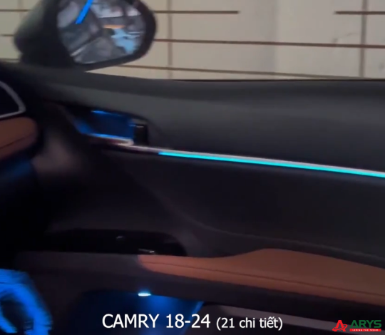 LED NỘI THẤT TOYOTA CAMRY 2018-2024 (21 chi tiết)