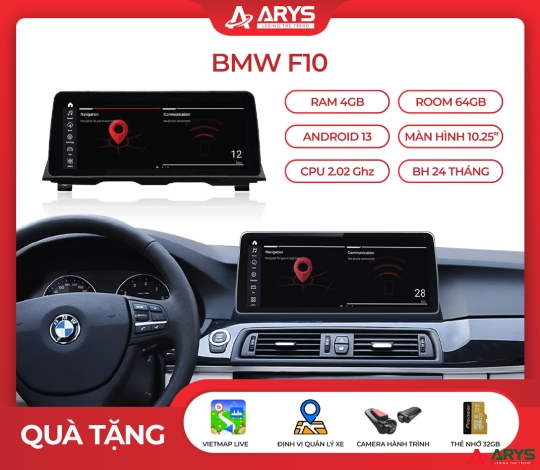 MÀN HÌNH ANDROID BMW F10