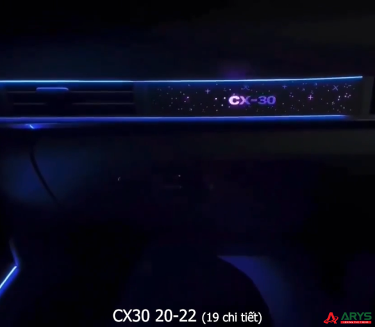 LED NỘI THẤT MAZDA CX30 2020-2022 (19 chi tiết)