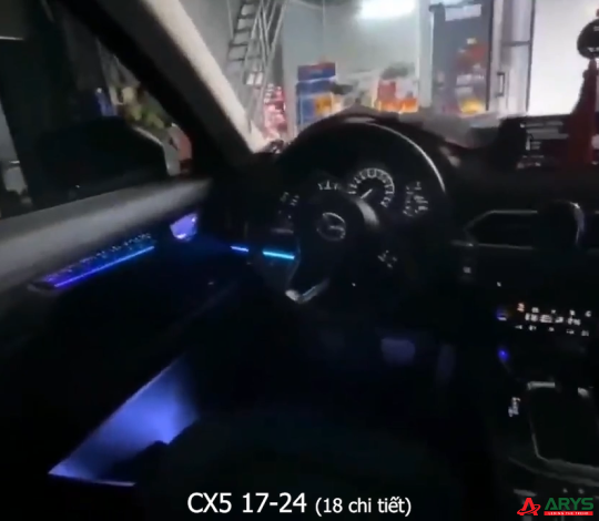 LED NỘI THẤT MAZDA CX5 2017-2024 (18 chi tiết)
