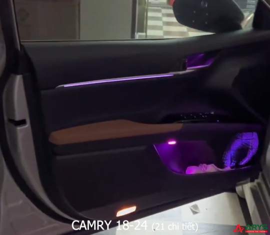 LED NỘI THẤT TOYOTA CAMRY 2018-2024 (21 chi tiết)
