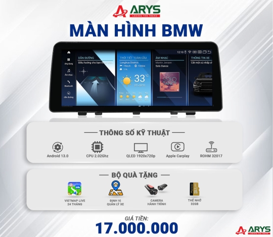 MÀN HÌNH ANDROID BMW