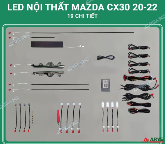 LED NỘI THẤT MAZDA CX30 2020-2022 (19 chi tiết)