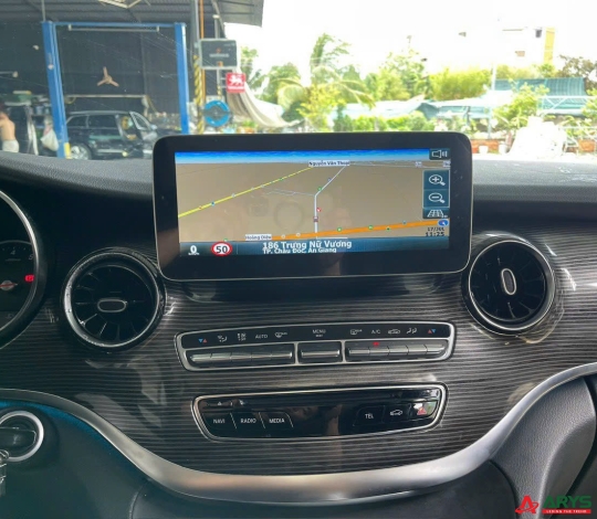 MÀN HÌNH ANDROID MERCEDES V250 2020